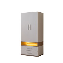 Hanah Home Milano 2 Blanco y Marrón